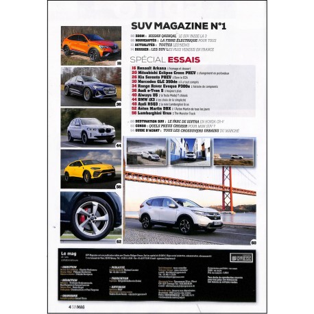 SUV magazine |Premier Numéro