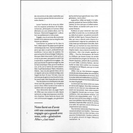 AFTER FOOT |Premier Numéro