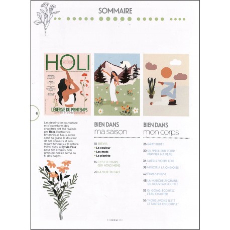 HOLI by psychologies |Premier Numéro