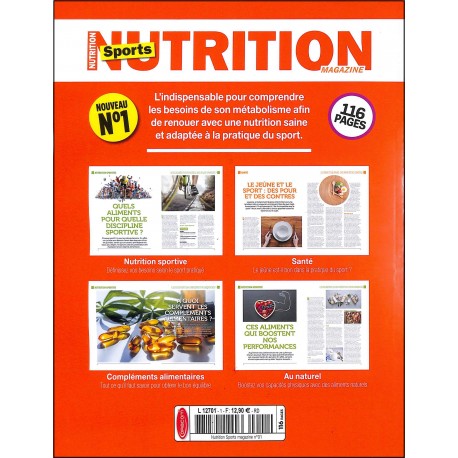 NUTRITION MAGAZINE |Premier Numéro