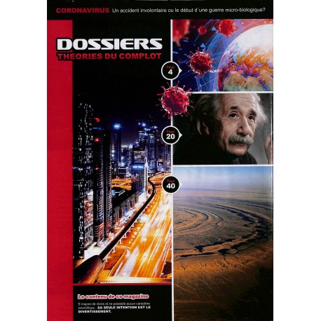 DOSSIERS THEORIES DU COMPLOT |Premier Numéro