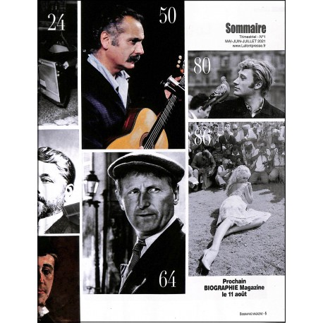 BIOGRAPHIE MAGAZINE |Premier Numéro