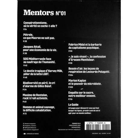 MENTORS |Premier Numéro