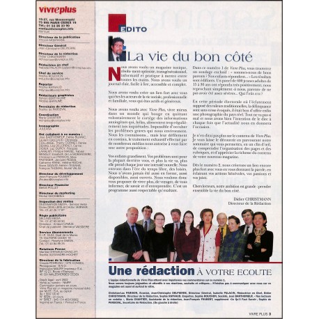 vivreplus |Premier Numéro