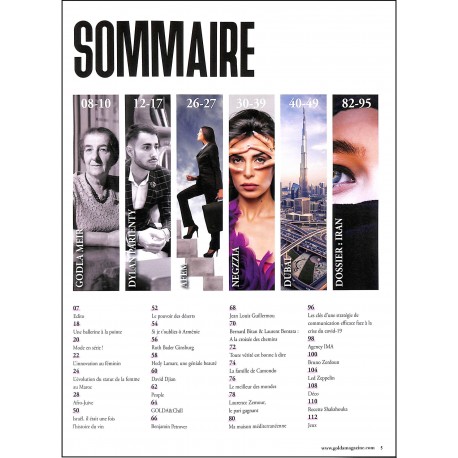 GOLDA FRANCE |Premier Numéro