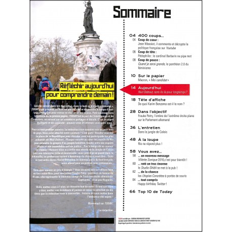 TODAY |Premier Numéro