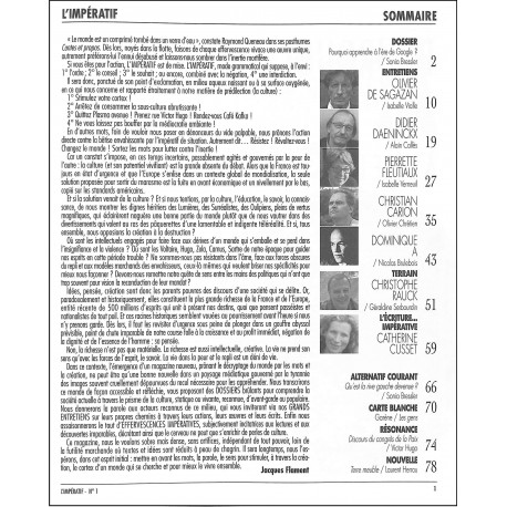 L'IMPÉRATIF |Premier Numéro