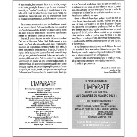 L'IMPÉRATIF |Premier Numéro