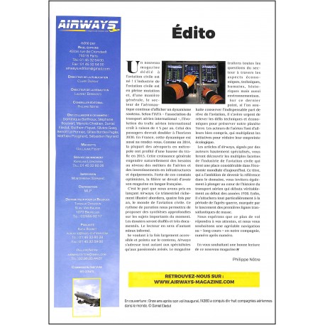 AIRWAYS |Premier Numéro