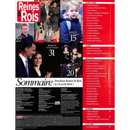REINES & ROIS |Premier Numéro