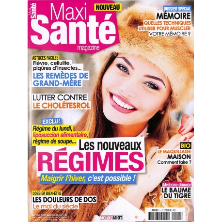 MAXI SANTÉ magazine |Premier Numéro