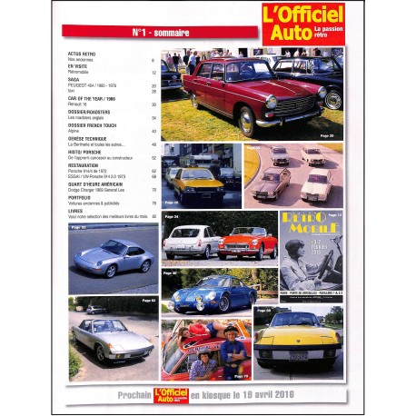 L'OFFICIEL AUTO |Premier Numéro