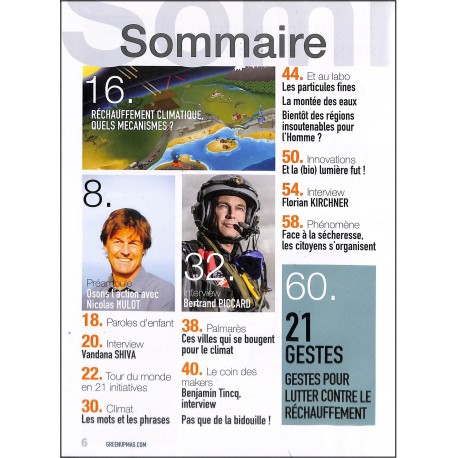 GREENUP magazine |Premier Numéro