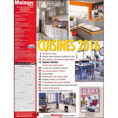 MAISON REVUE |Premier Numéro