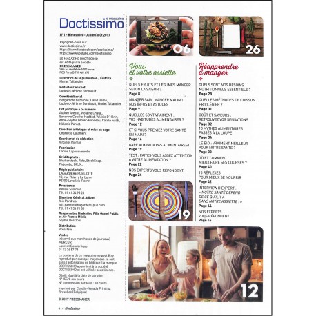 DOCTISSIMO |Premier Numéro