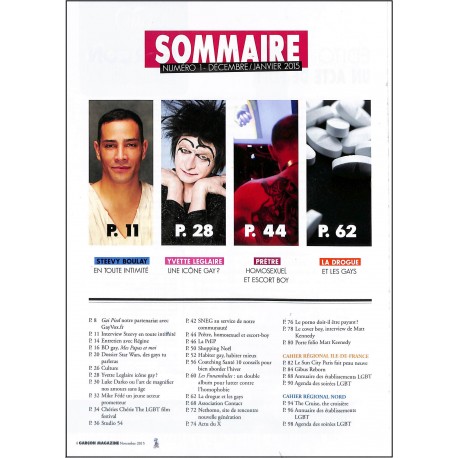 GARÇON magazine |Premier Numéro