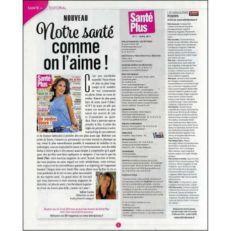 SANTÉ PLUS |Premier Numéro
