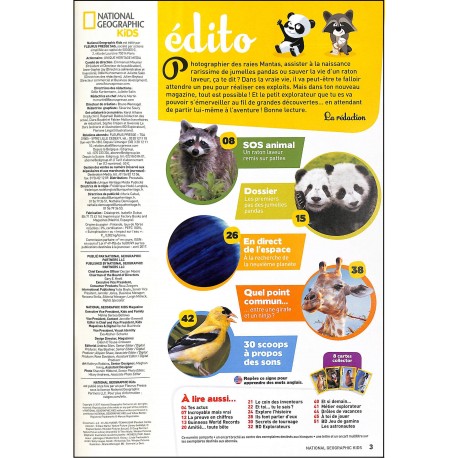 NATIONAL GEOGRAPHIC KIDS |Premier Numéro
