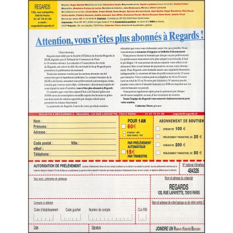 REGARDS |Premier Numéro