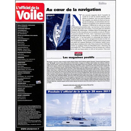 L'OFFICIEL DE LA VOILE |Premier Numéro