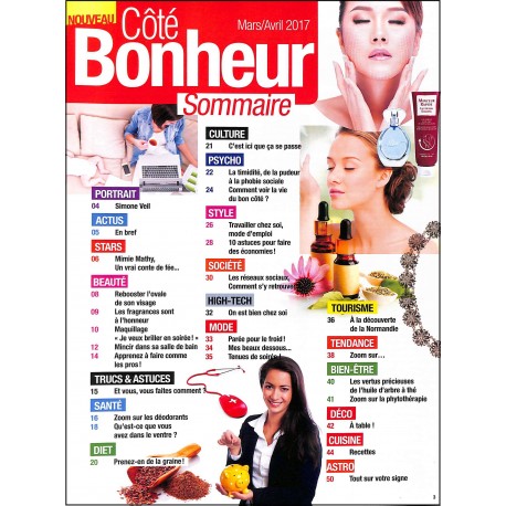 CÔTÉ BONHEUR |Premier Numéro