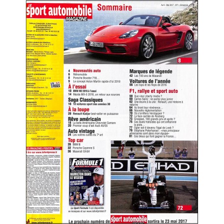 LE SPORT AUTOMOBILE magazine |Premier Numéro