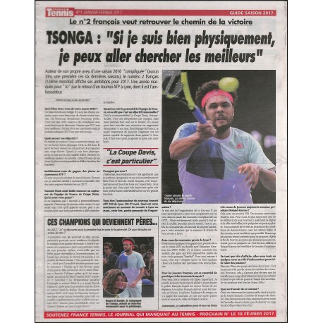 FRANCE TENNIS |Premier Numéro