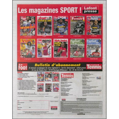 FRANCE TENNIS |Premier Numéro