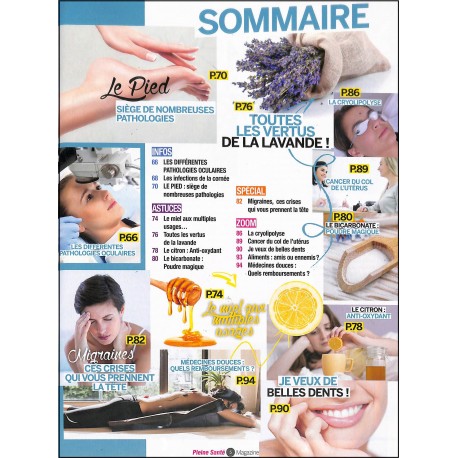 PLEINE SANTÉ |Premier Numéro