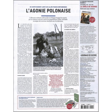 Les JOURNAUX DE GUERRE |Premier Numéro