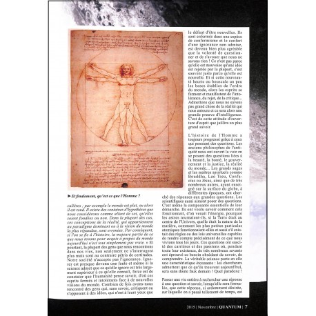 QUANTUM EXPÉRIENCE |Premier Numéro