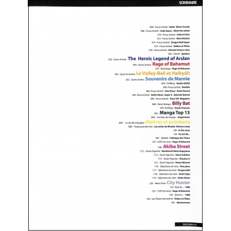 INAZUMA |Premier Numéro