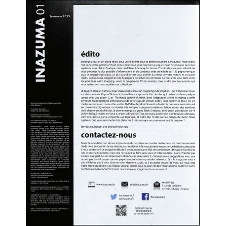 INAZUMA |Premier Numéro