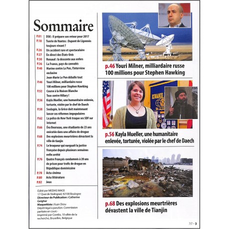 7/7 MAGAZINE |Premier Numéro