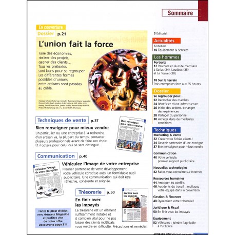 ARTISANS mag |Premier Numéro