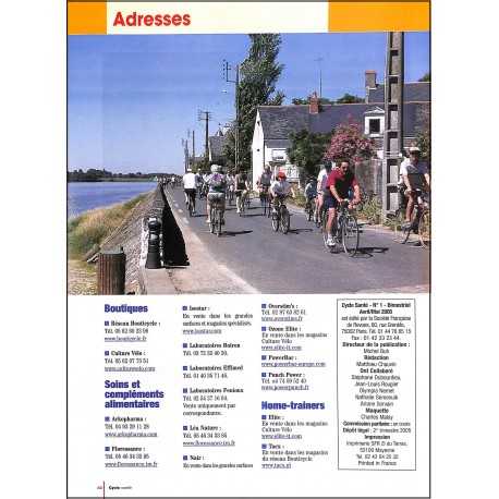 CYCLO SANTÉ |Premier Numéro