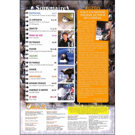 PLANÈTE OISEAUX |Premier Numéro