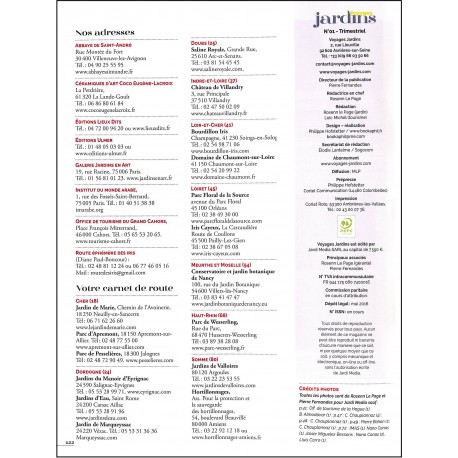Voyages Jardins |Premier Numéro