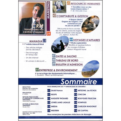 Managia |Premier Numéro