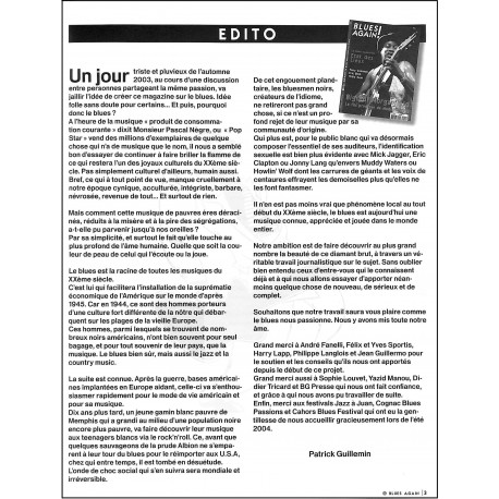 BLUES AGAIN ! |Premier Numéro