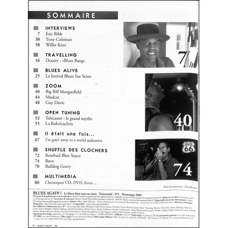 BLUES AGAIN ! |Premier Numéro