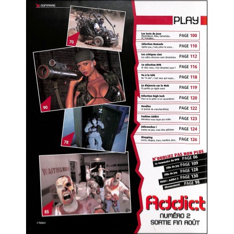 ADDICT MAGAZINE |Premier Numéro