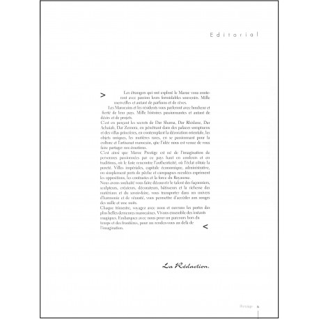 MAROC PRESTIGE |Premier Numéro