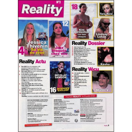 REALITY |Premier Numéro