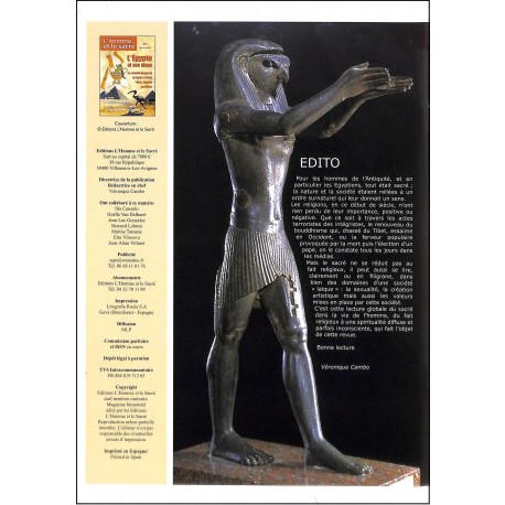 L'HOMME ET LE SACRÉ |Premier Numéro