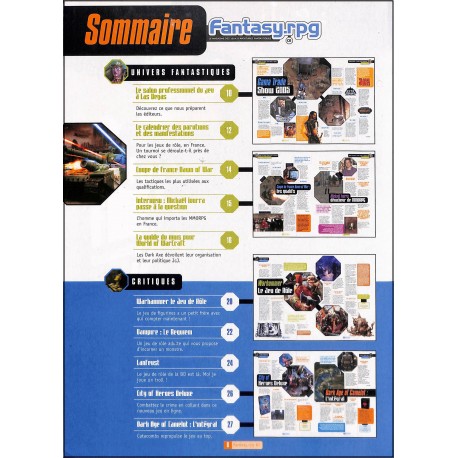 FANTASY.RPG |Premier Numéro