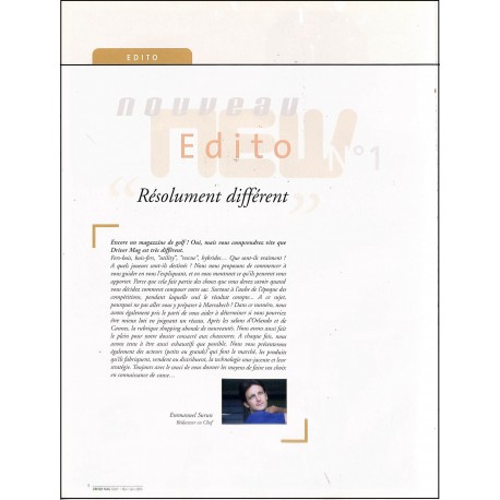 DRIVER MAG GOLF |Premier Numéro