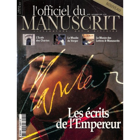 L'OFFICIEL DU MANUSCRIT |Premier Numéro