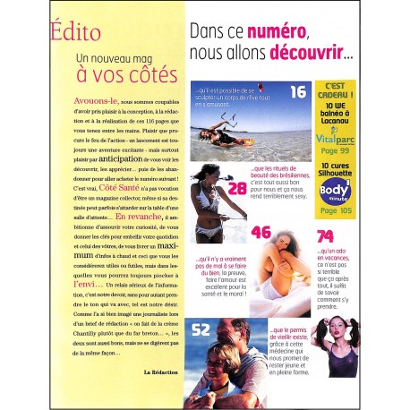 CÔTÉ SANTÉ |Premier Numéro