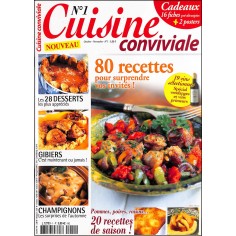 CUISINE CONVIVIALE |Premier Numéro